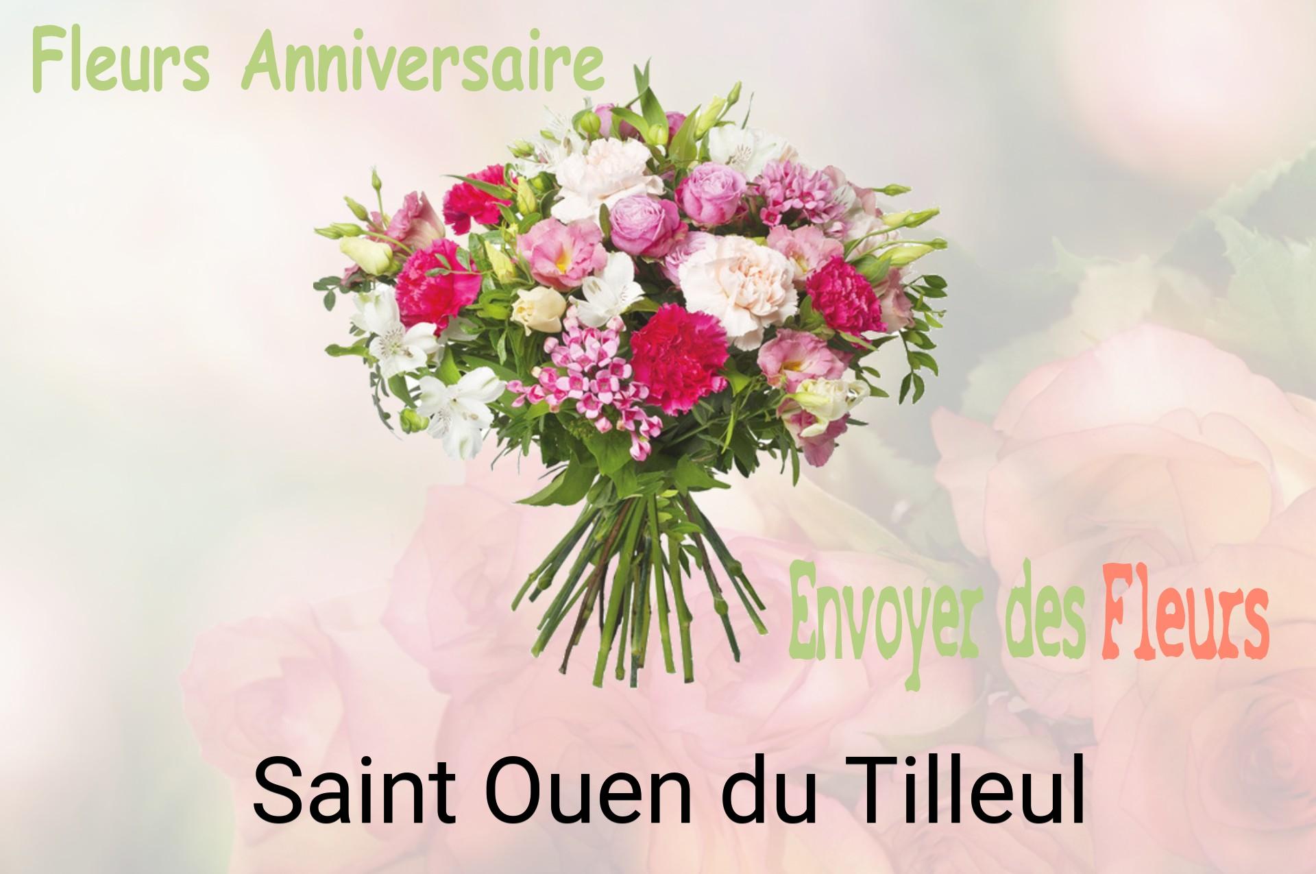 Bouquet de fleurs d’anniversaire livré à Saint-Ouen-du-Tilleul